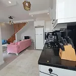 شقة Dreamy Luxury Two-bedroom Penthouse With Special Forest, Mountain And Sea Views ألانيا